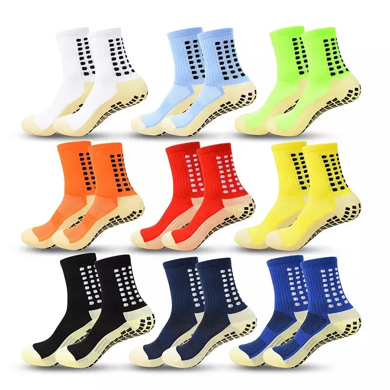 Pro Grip Anti-Slip Soccer Socks – Pack of 3