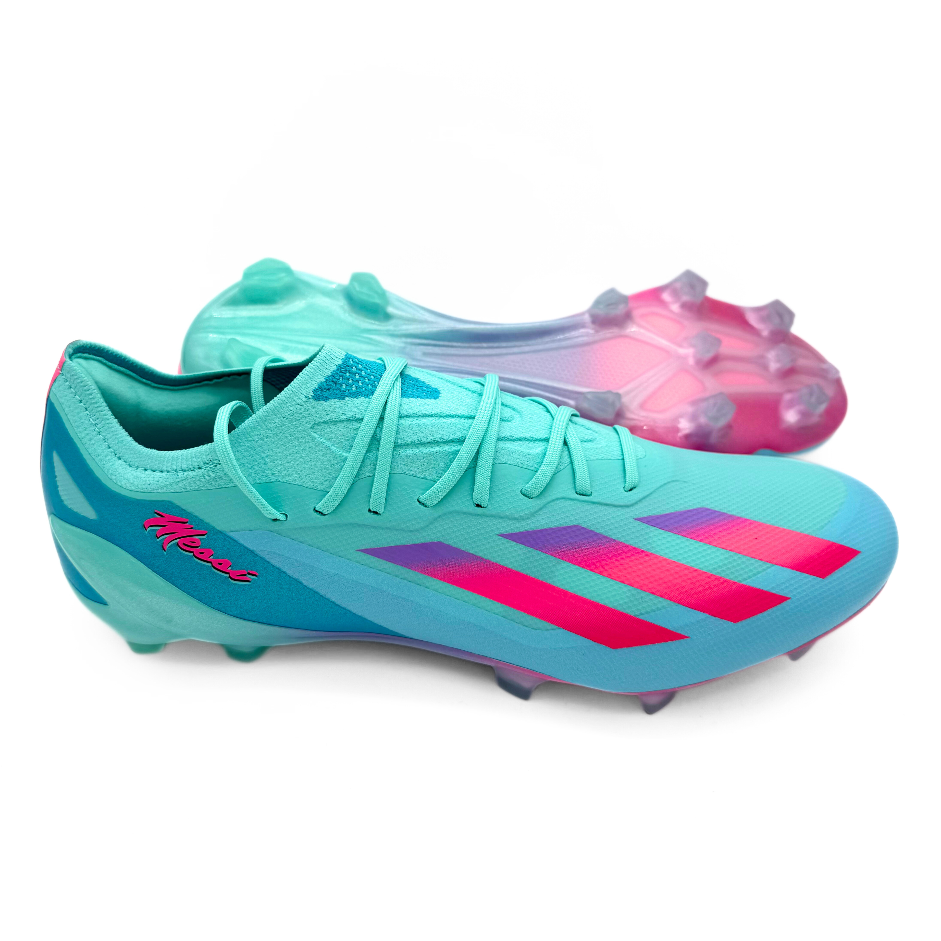Adidas X Crazyfast Messi.1 FG 'Flash Aqua Lucid Pink'