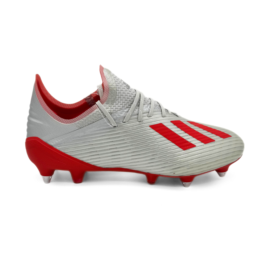 Adidas X 19.1 SG - Silver Metallic/Red