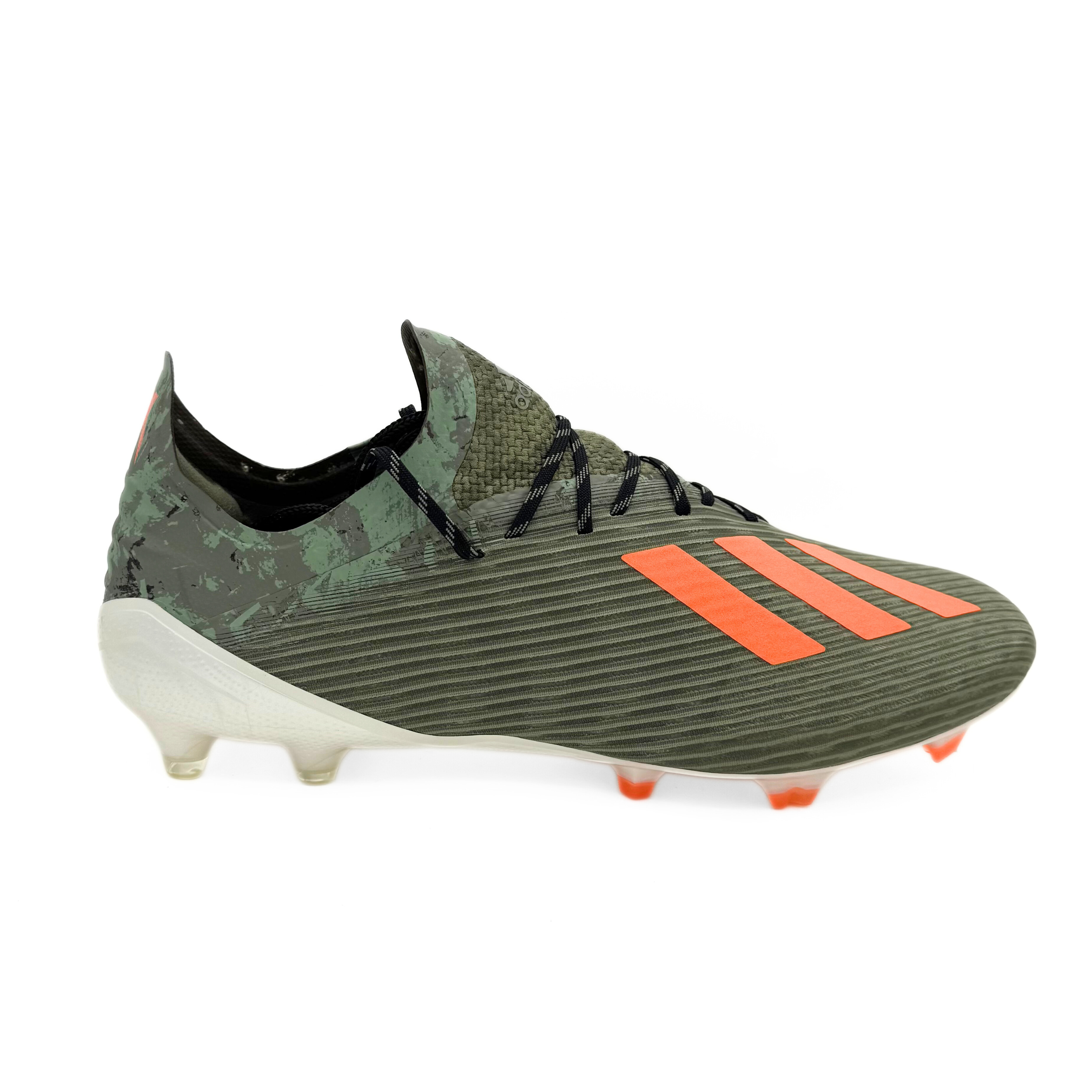 Adidas X 19.1 FG/AG - Legion Green/Solar Orange/Core White