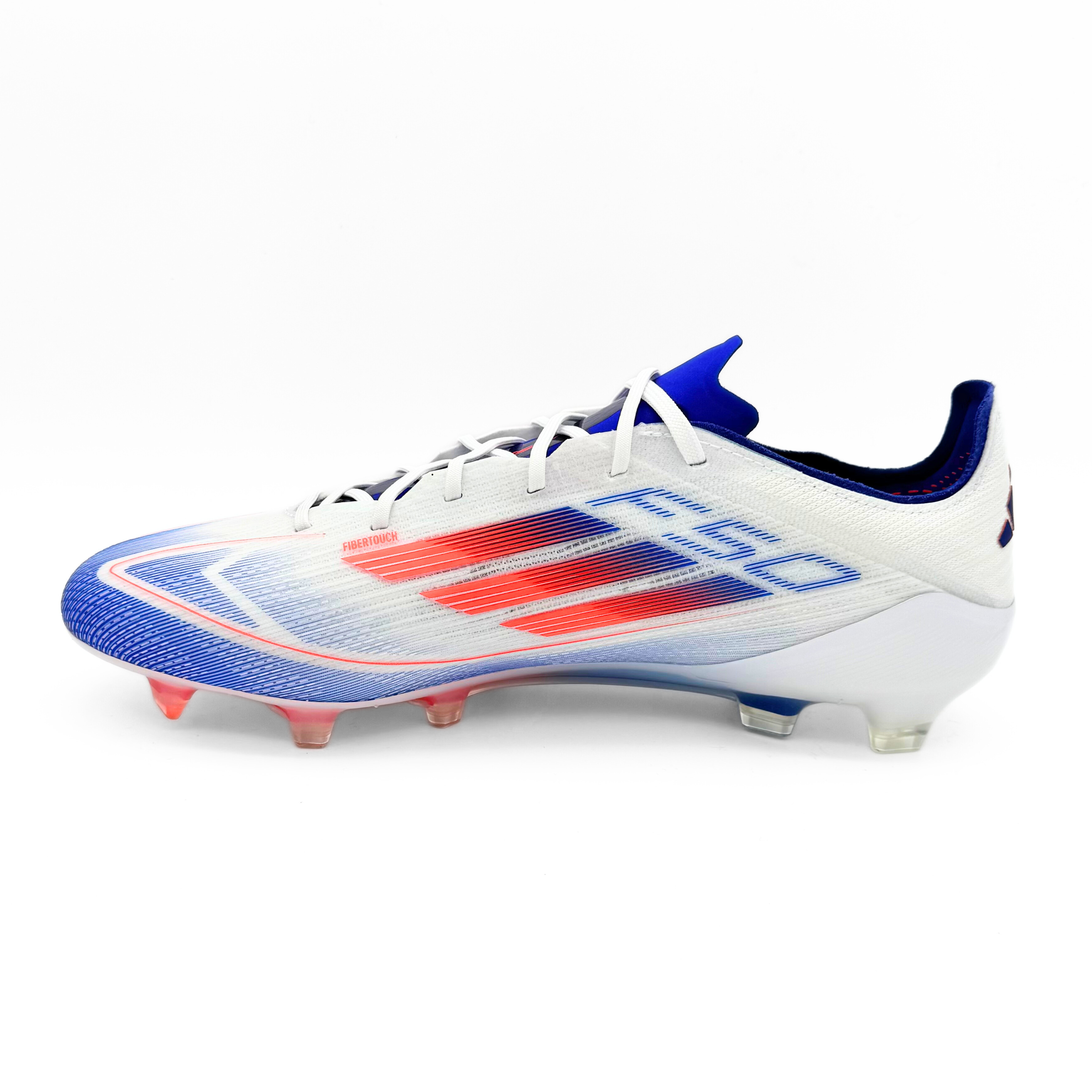 Adidas F50 Elite FG - White/Solar Red/Lucid Blue