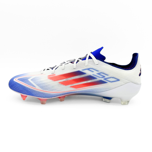 Adidas F50 Elite FG - White/Solar Red/Lucid Blue