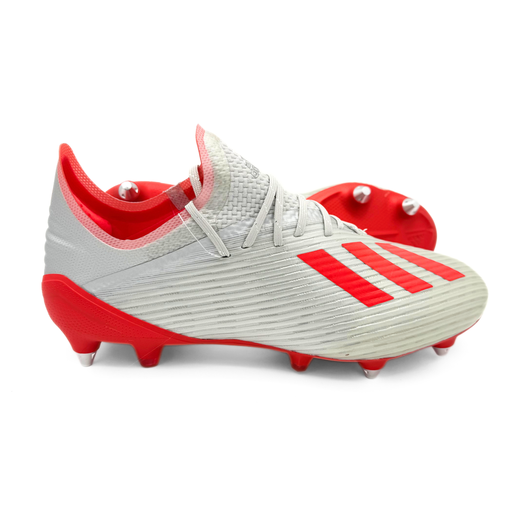 Adidas X 19.1 SG - Silver Metallic/Red
