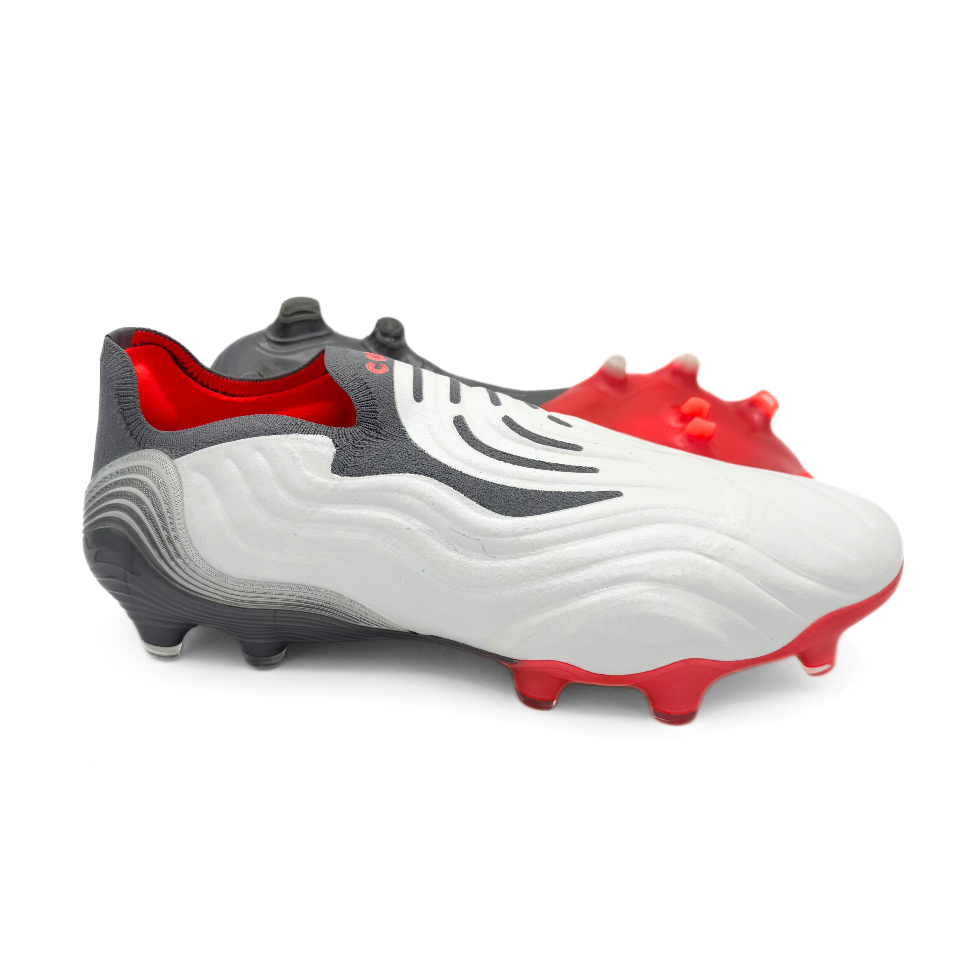 Adidas Copa Sense+ FG 'White Solar Red' – Cleat Culture Adidas Copa Sense+ FG 'White Solar Red' – Cleat Culture