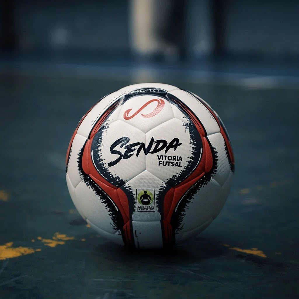 Senda Culture Futsal Soccer Ball - Size 3 - Red