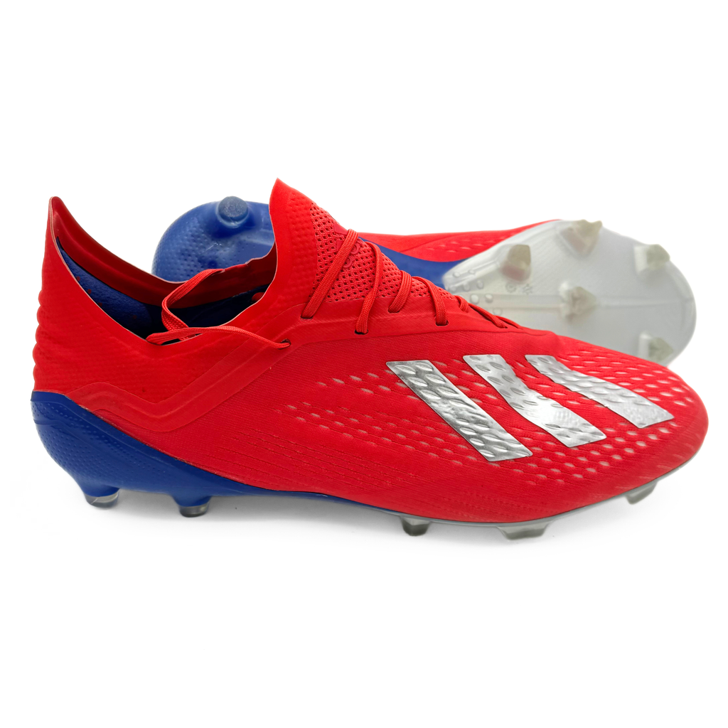 Adidas X 18.1 FG - Active Red/Silver Metallic/Bold Blue